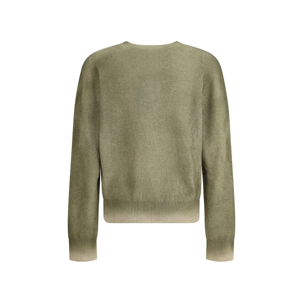 Aragona Cashmere Green Cashmere Sweatshirt
