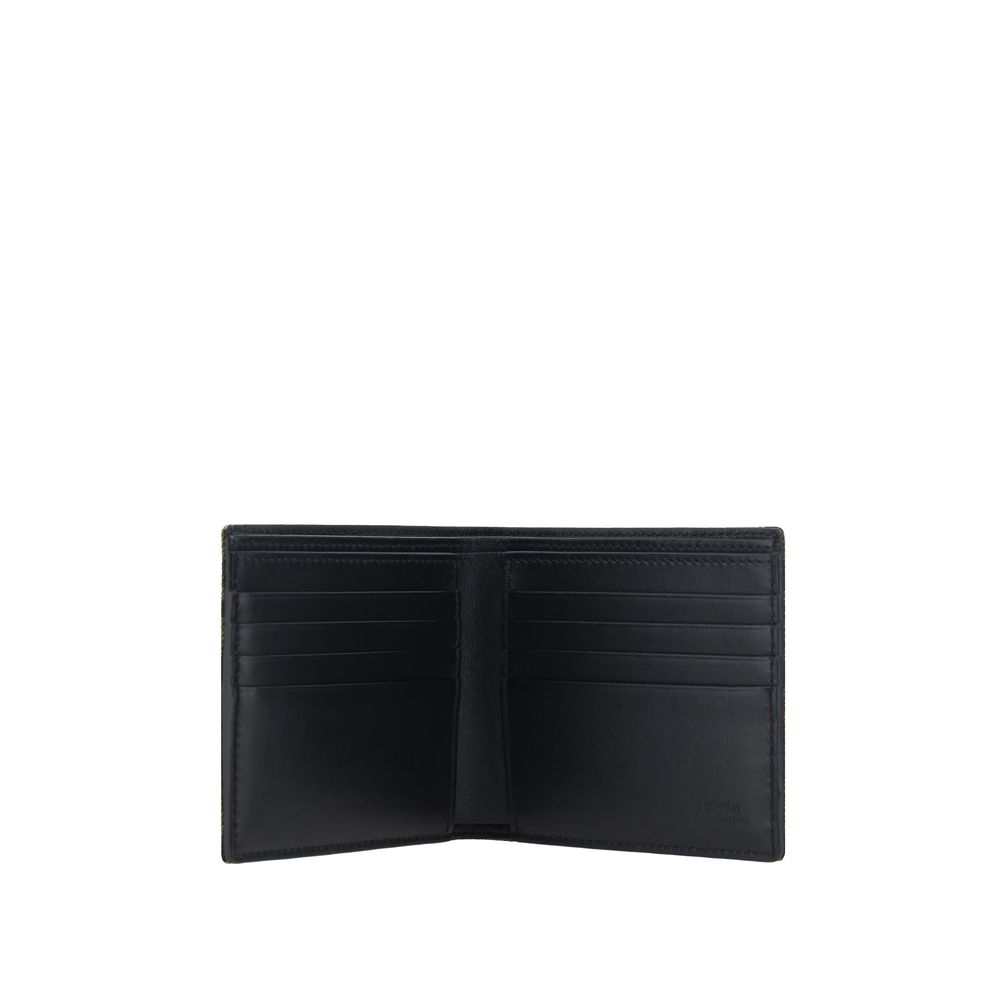 Fendi Brown Calf Leather Bos Taurus Wallet