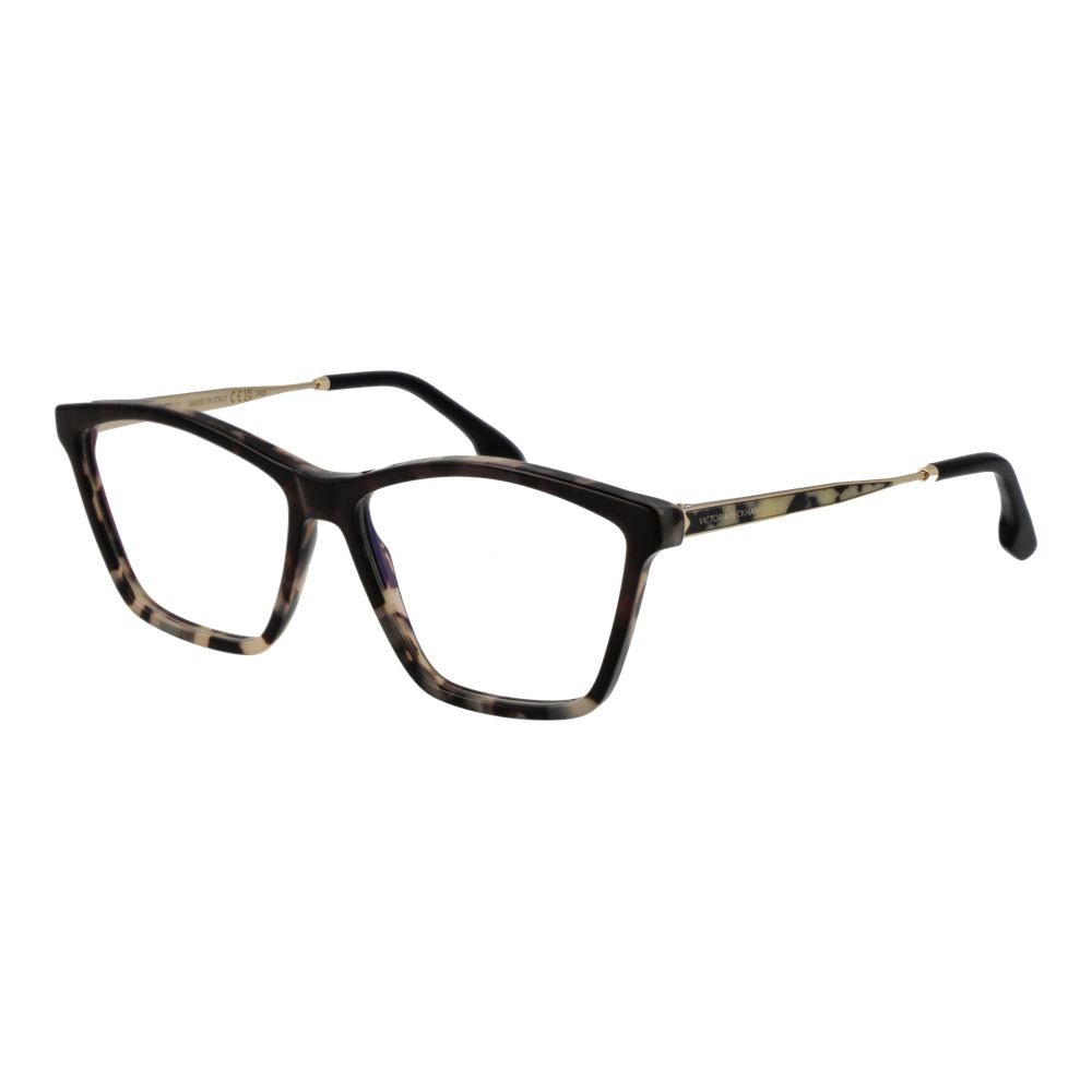 Victoria Beckham Brown Metal Glasses (Frames)