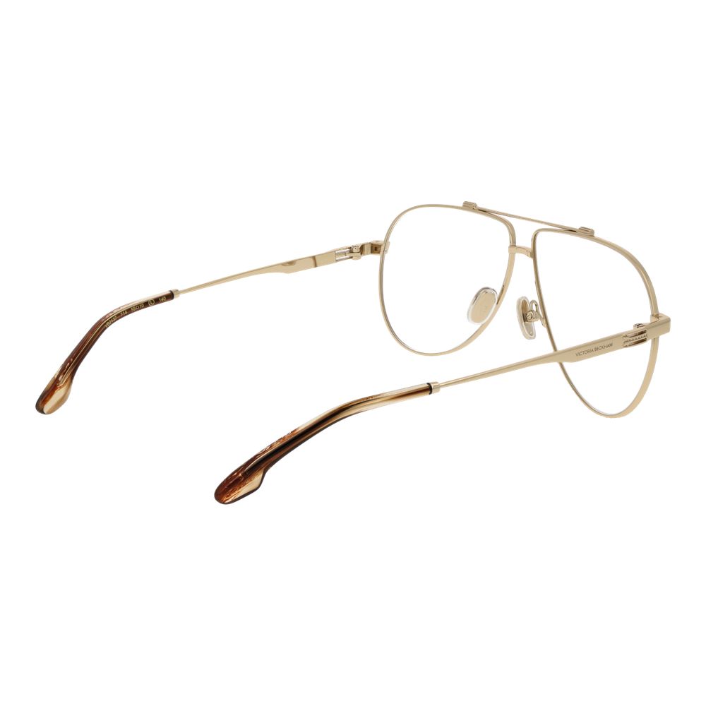 Victoria Beckham Gold Metal Glasses (Frames)