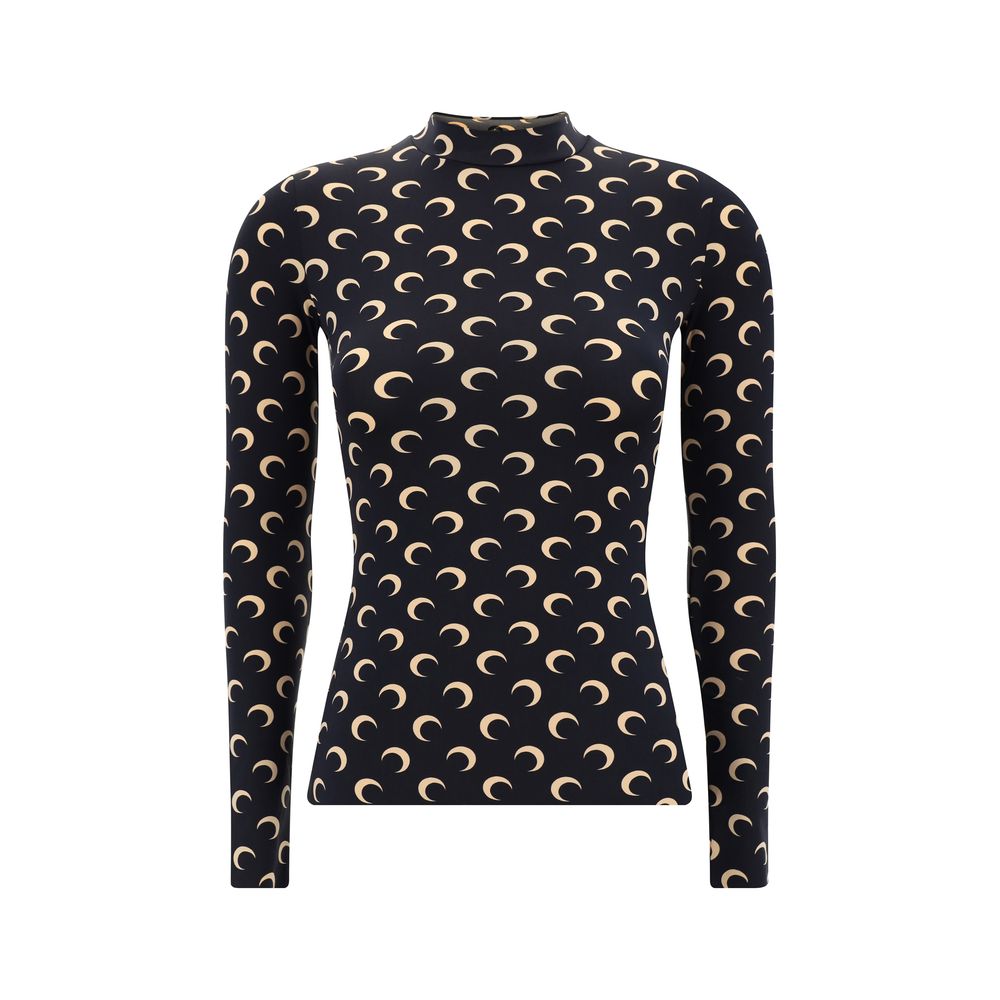Marine Serre Moon long sleeve Top