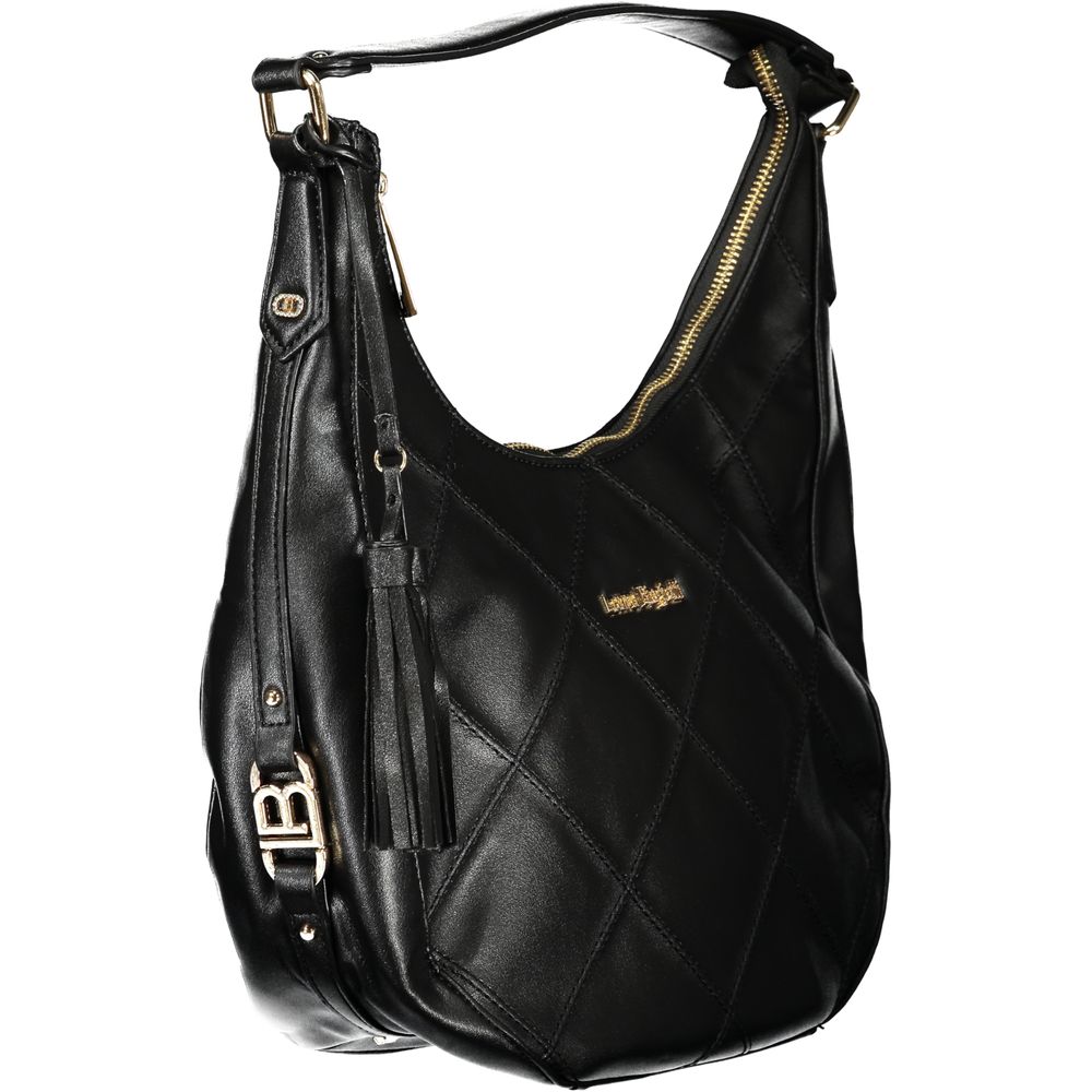 Laura Biagiotti Black PVC Women Handbag