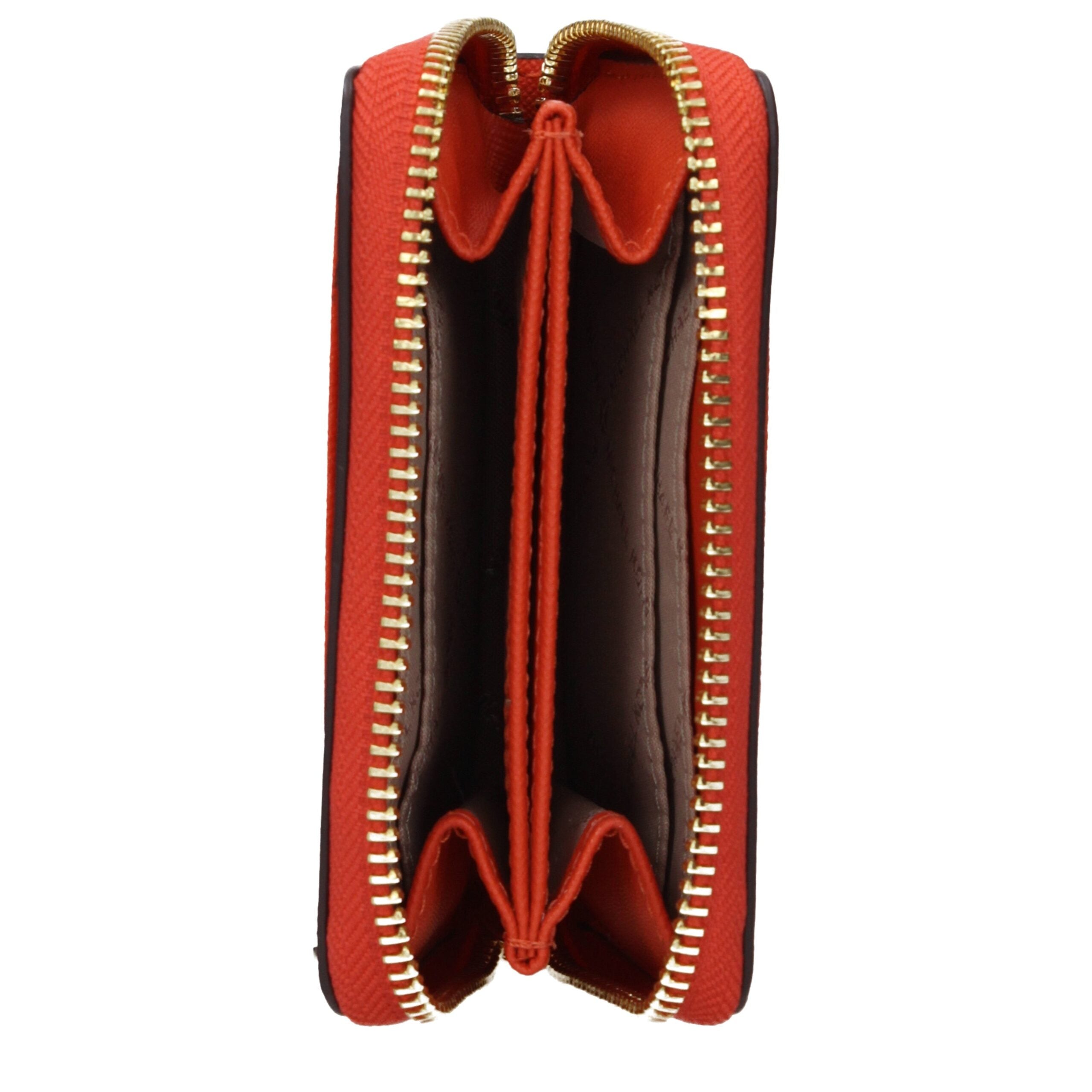 Michael Kors Orange Leather Cardholder