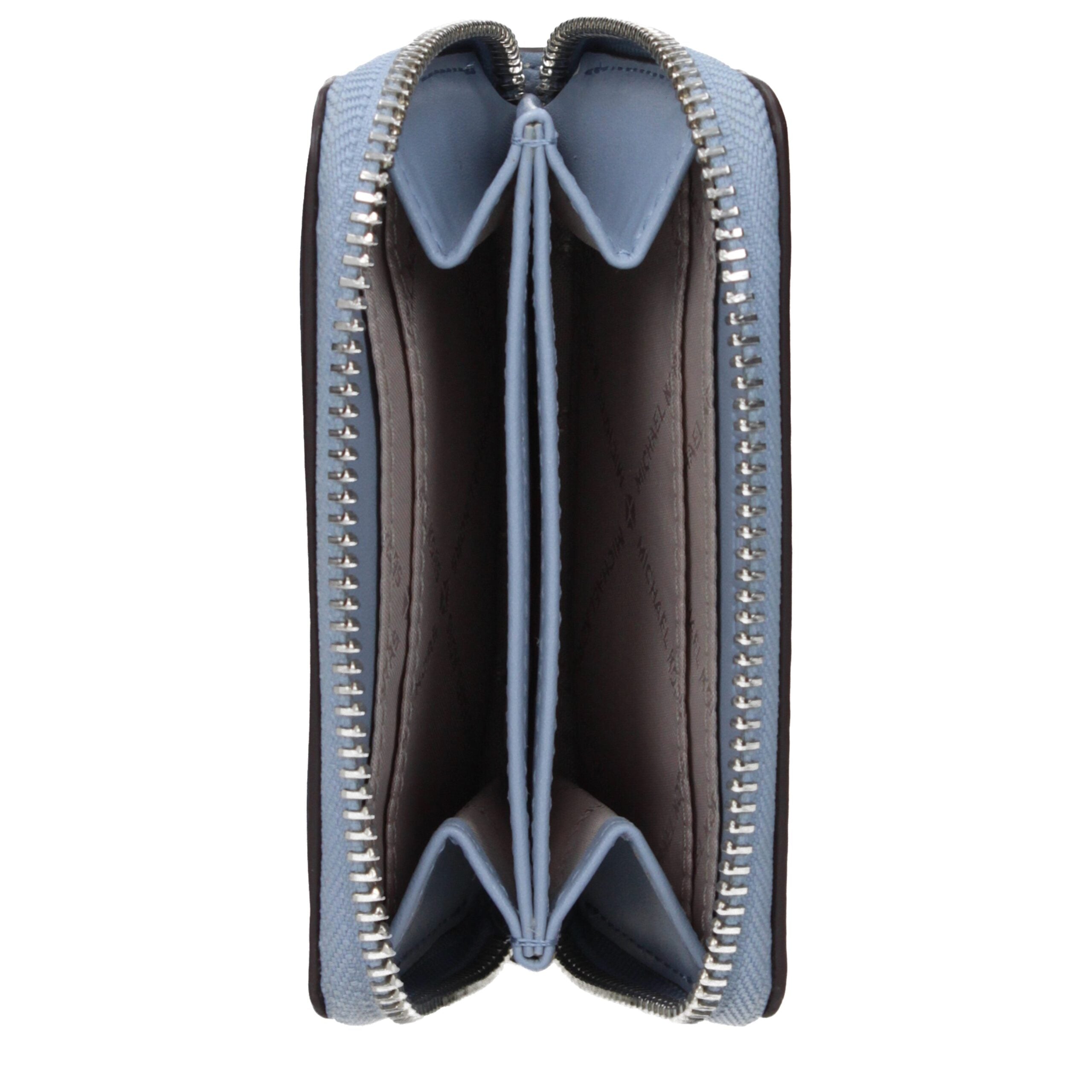 Michael Kors Light Blue Leather Cardholder