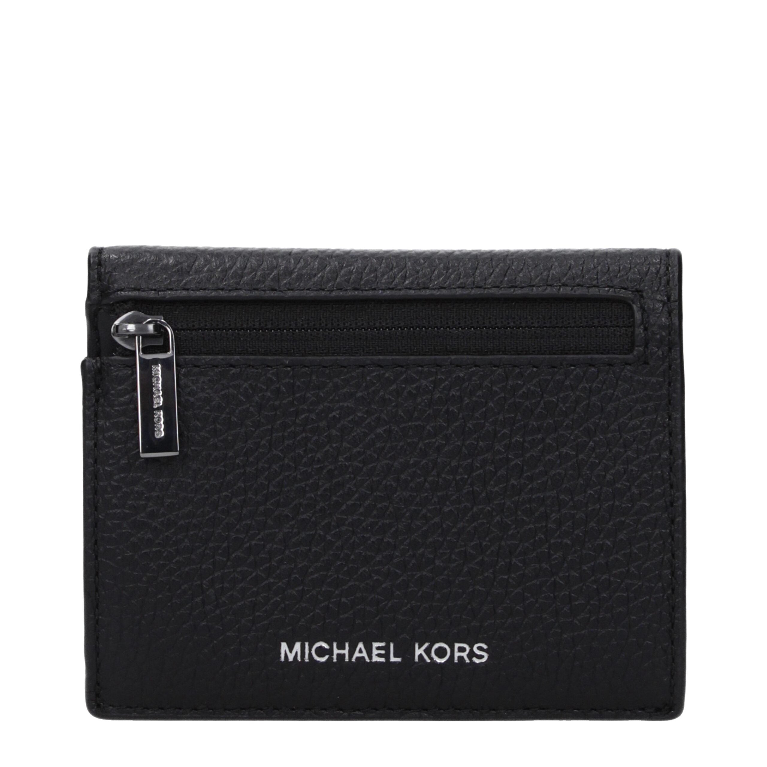 Michael Kors Black Leather Cardholder