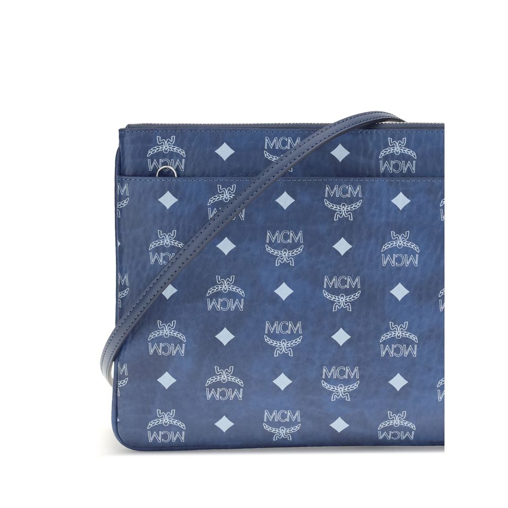 MCM Blue Clutch Bag