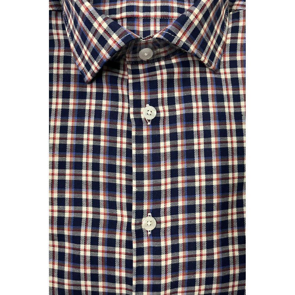 Baldinini Trend Multicolor Cotton Men Shirt