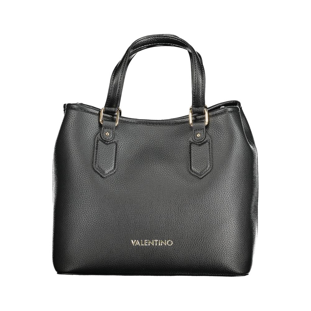 Mario Valentino Nero Polyurethan Damen Handtasche