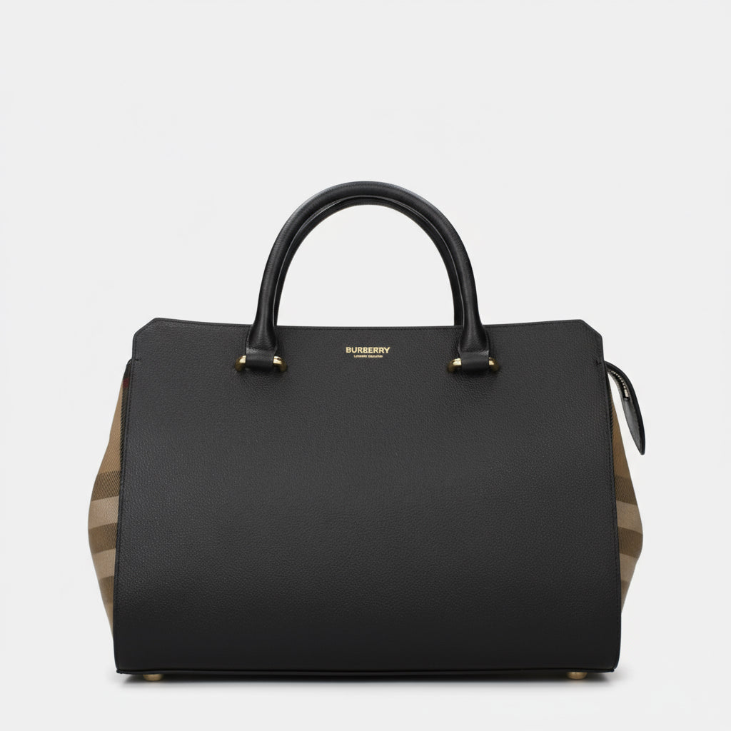 Burberry Black Leather Handbag