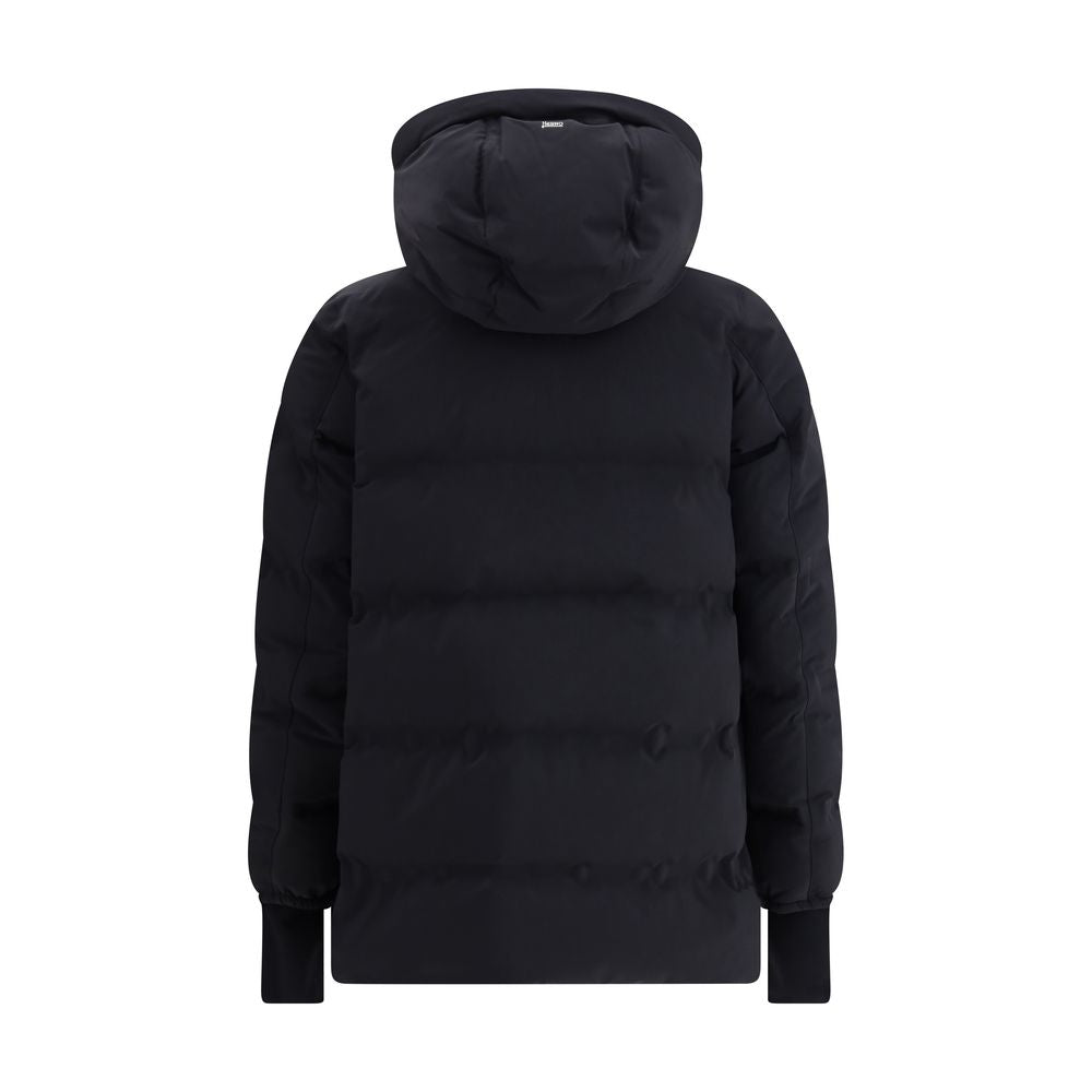 Herno Black Polyester Full-Length Jacket