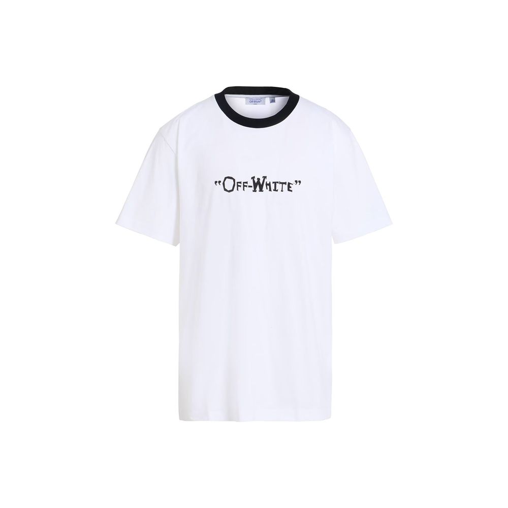 Off-White White Cotton T-Shirt