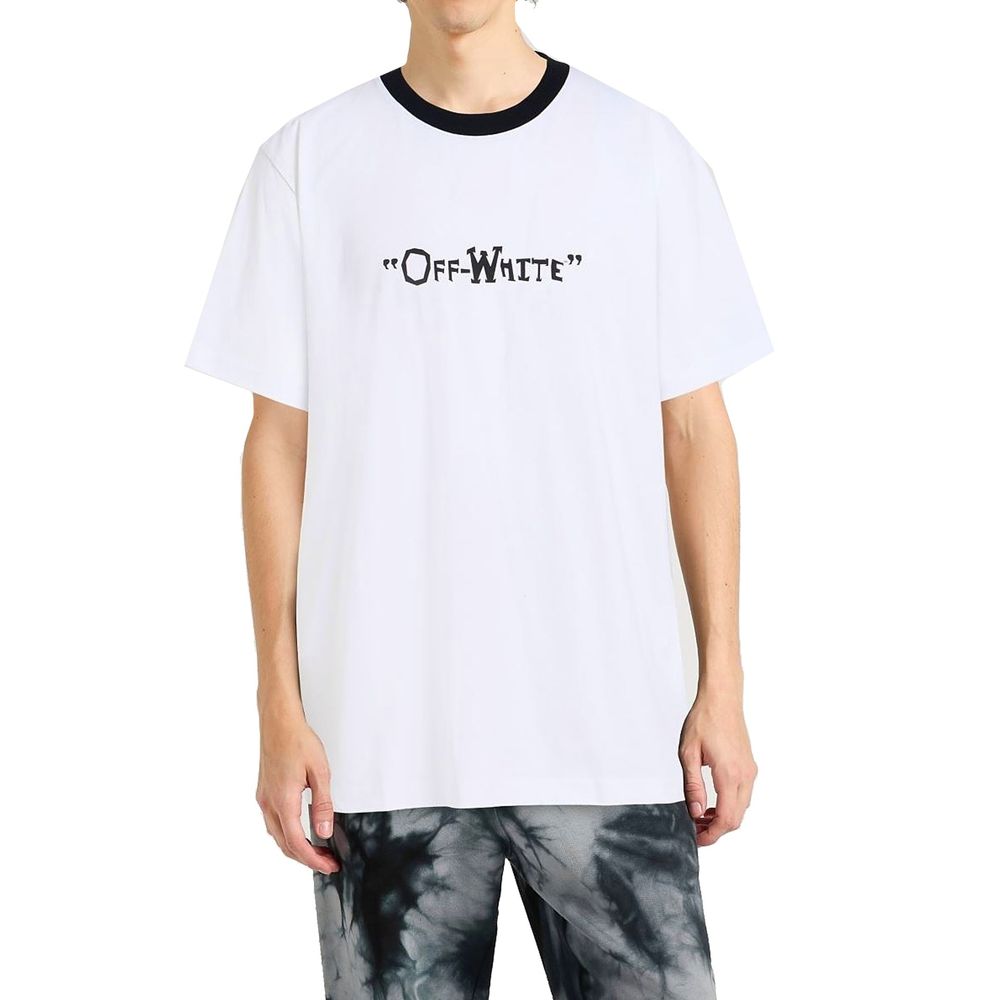 Off-White White Cotton T-Shirt