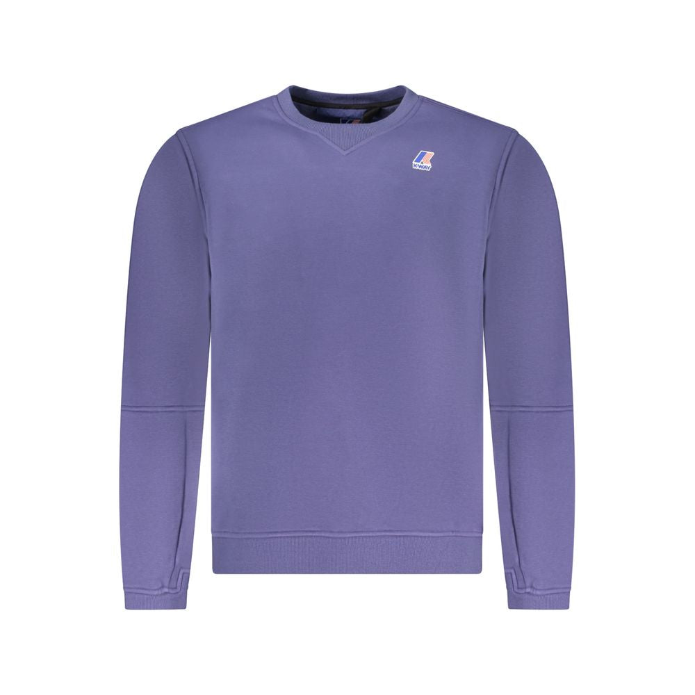 K-WAY Blue Cotton Men Sweater