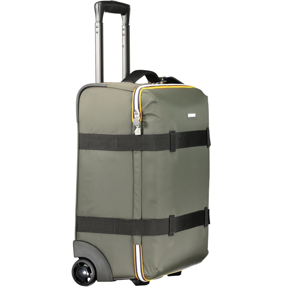 K-WAY Green Polyamide Unisex Travel Luggage