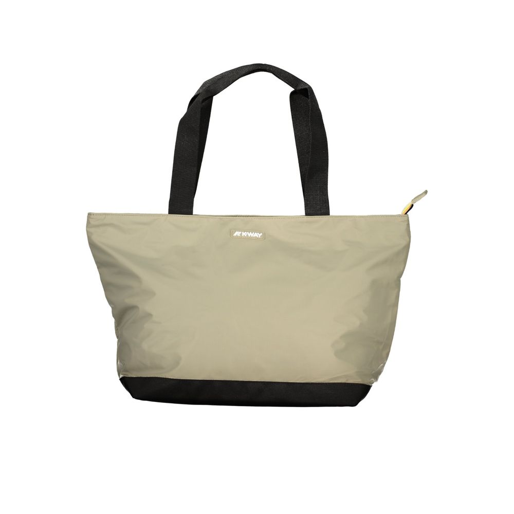 K-WAY Gray Polyester Women Handbag