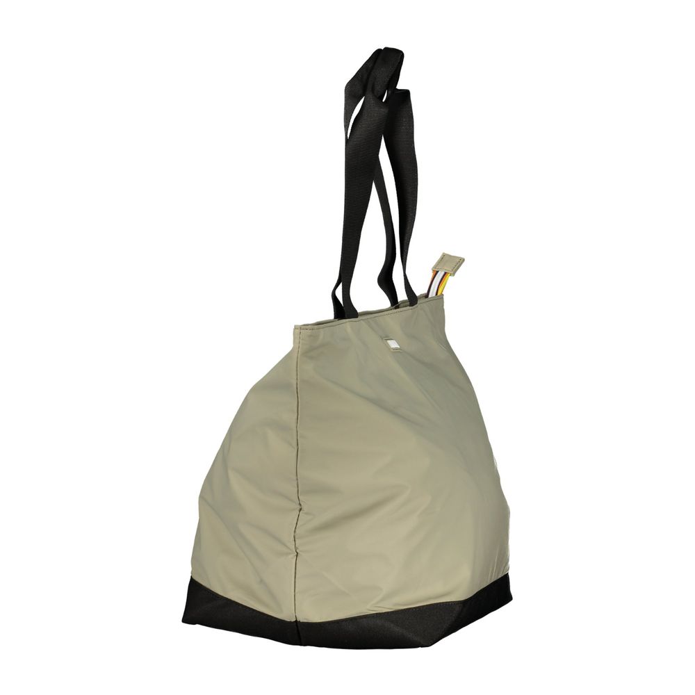 K-WAY Gray Polyester Women Handbag