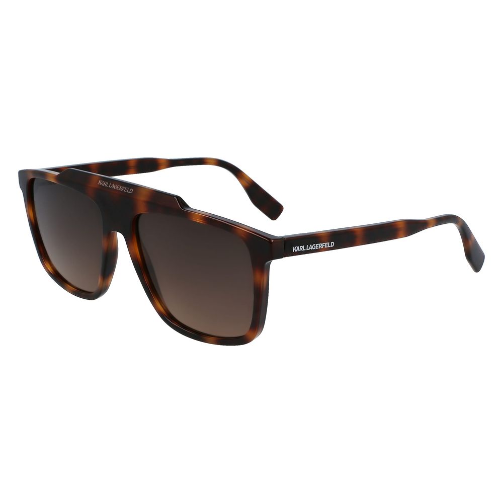 Karl Lagerfeld Brown Injected Sunglasses