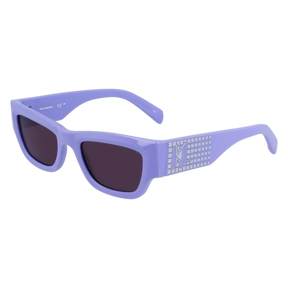 Karl Lagerfeld Purple Injected Sunglasses