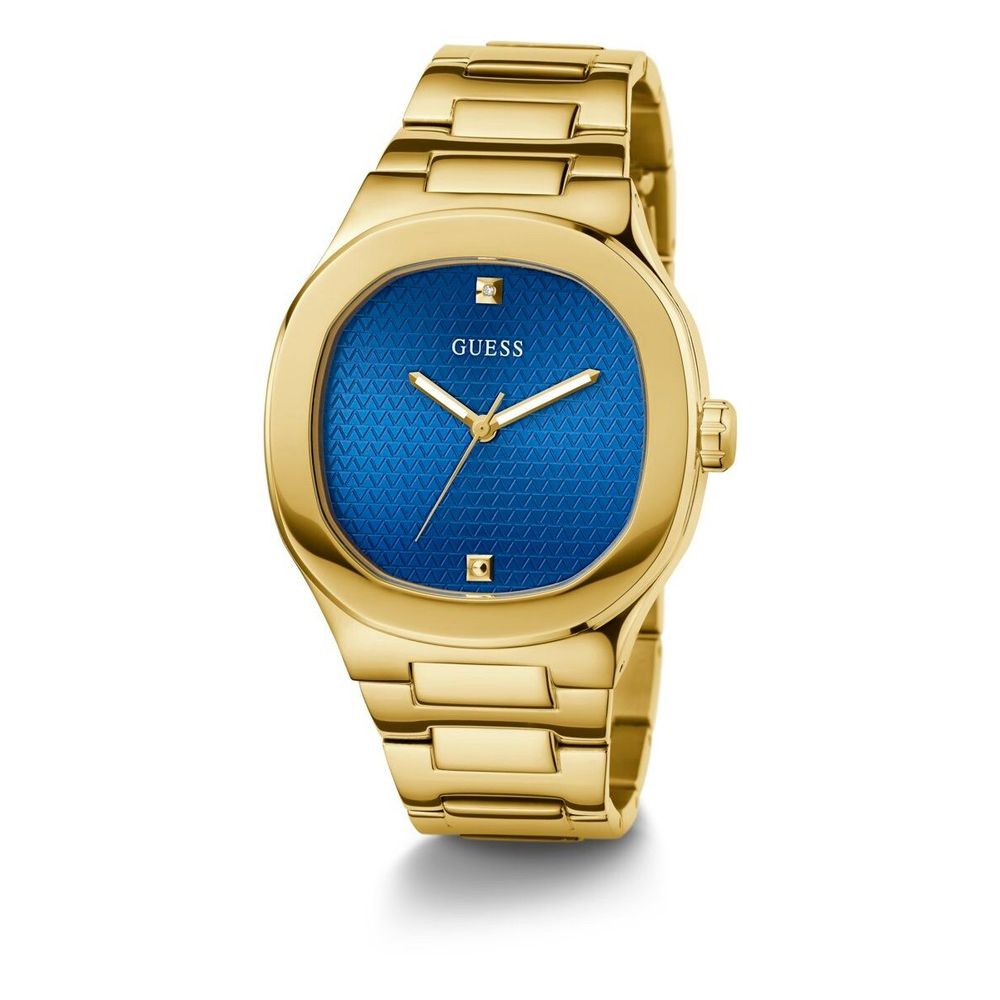 Guess Gold Stainless Steel Dress Watch