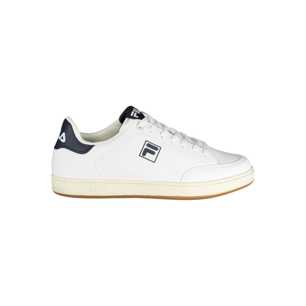 Fila White Polyester Sneaker