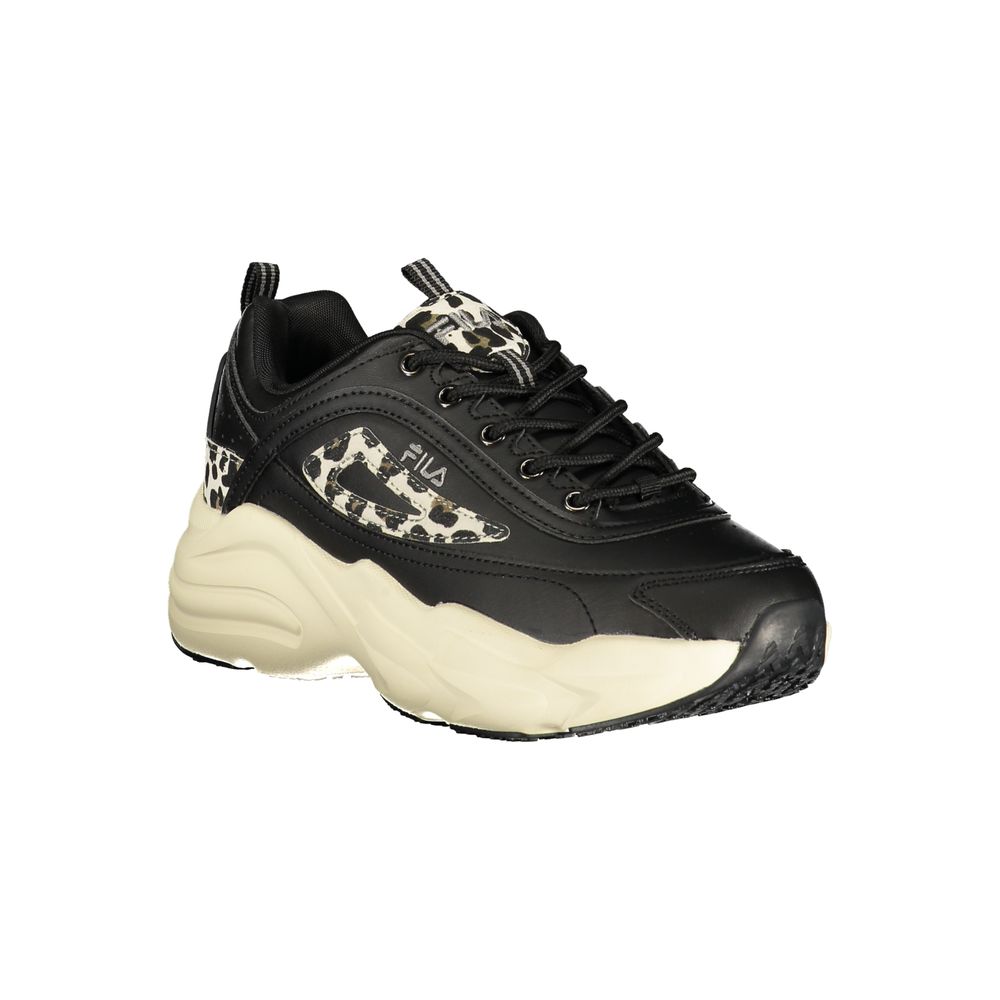 Fila Black Polyester Women Sneaker