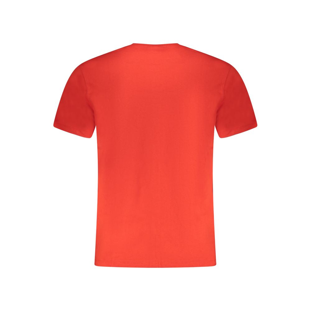 Calvin Klein Red Cotton Men T-Shirt