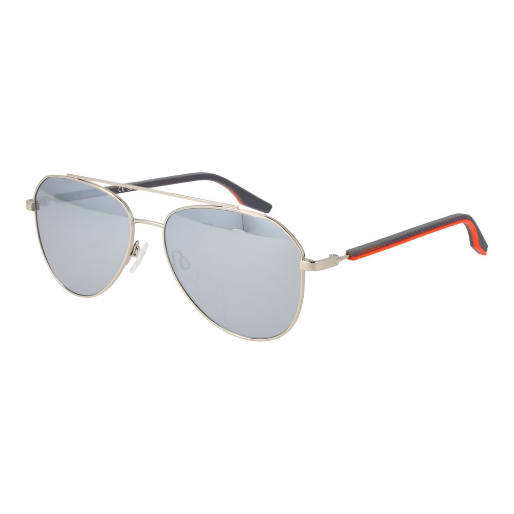 Converse Silver Rubber Sunglasses