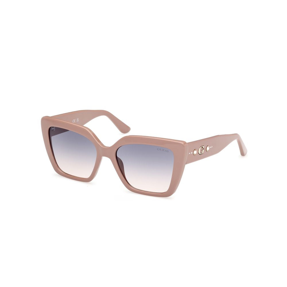 Guess Beige Resin Sunglasses