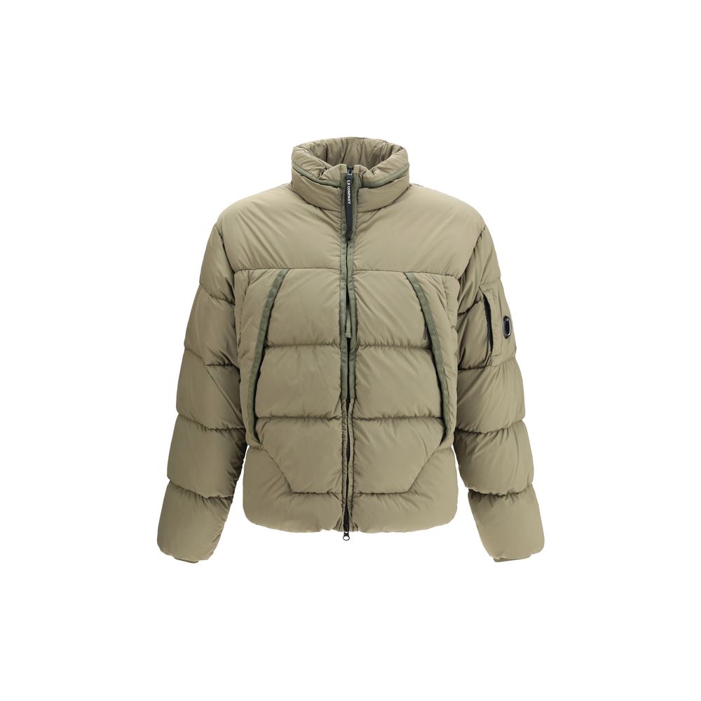 C.P. Company Green Polyamide Full-Length Jacket