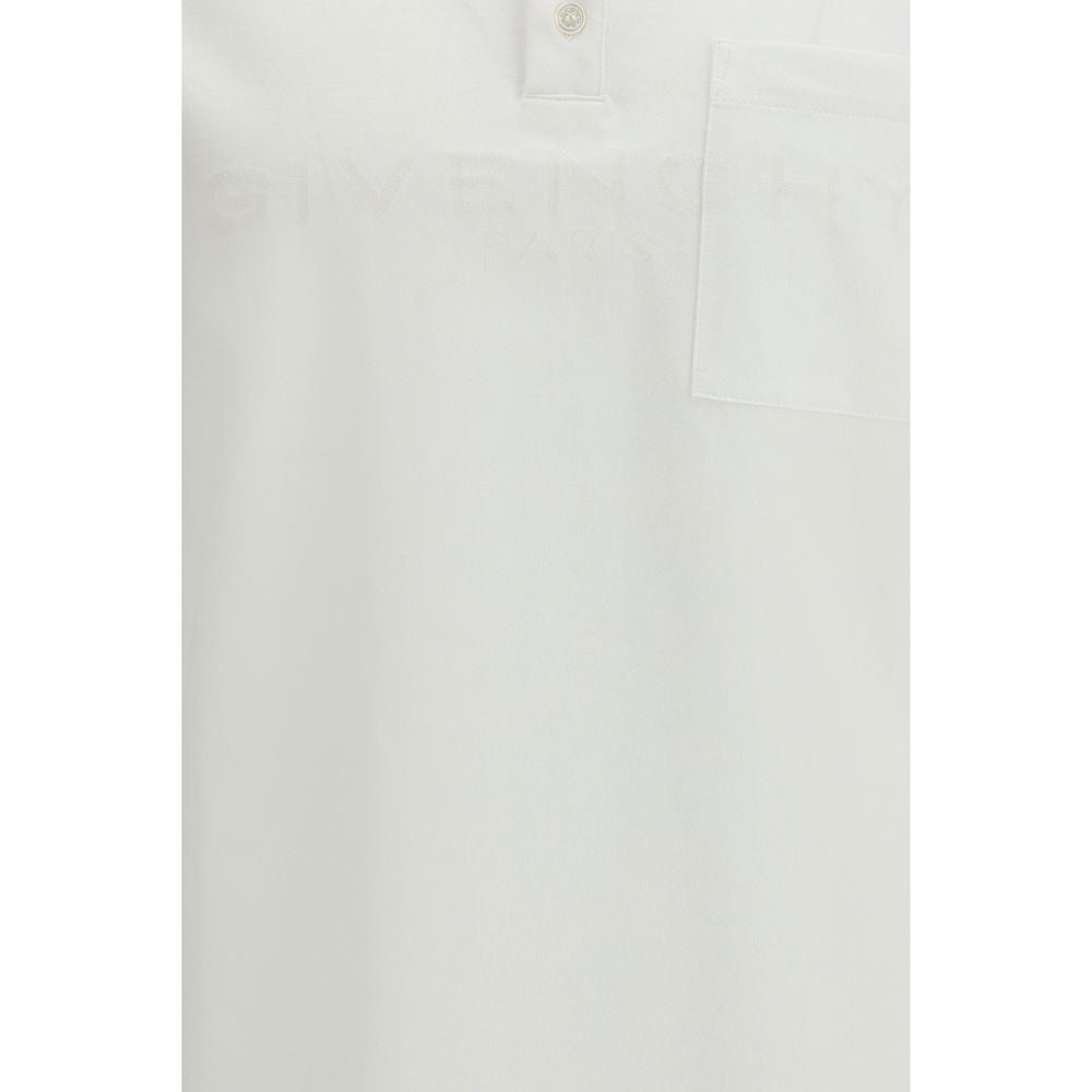 Givenchy Polohemd aus weißer Baumwolle