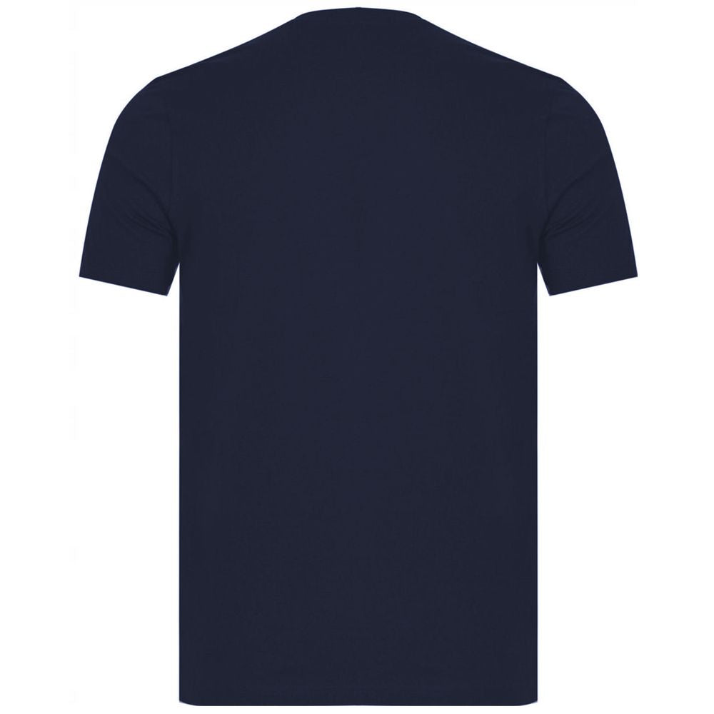 Diesel Blue Cotton T-Shirt