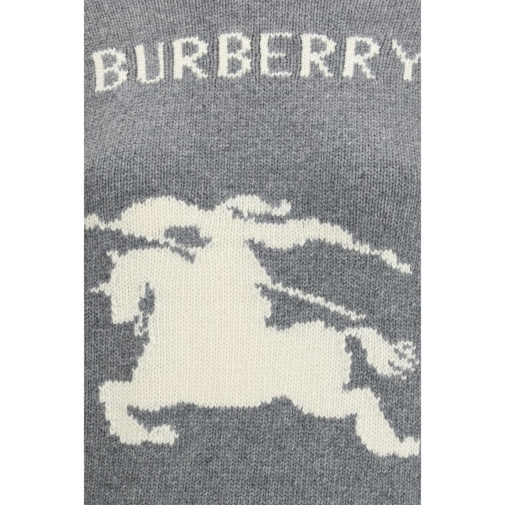 Burberry Gray Wool Sweatshirt