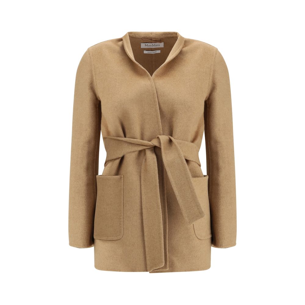 Max Mara Beige Camel Hair Clothing