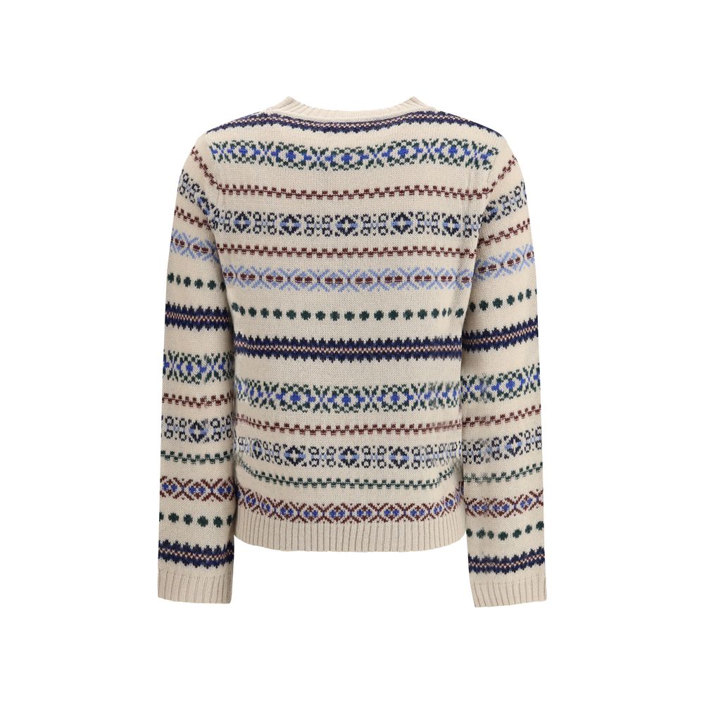 Max Mara Multicolor Marabou Sweatshirt
