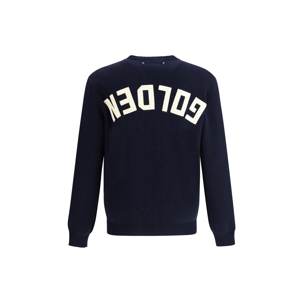 Golden Goose Blue Nylon Sweatshirt
