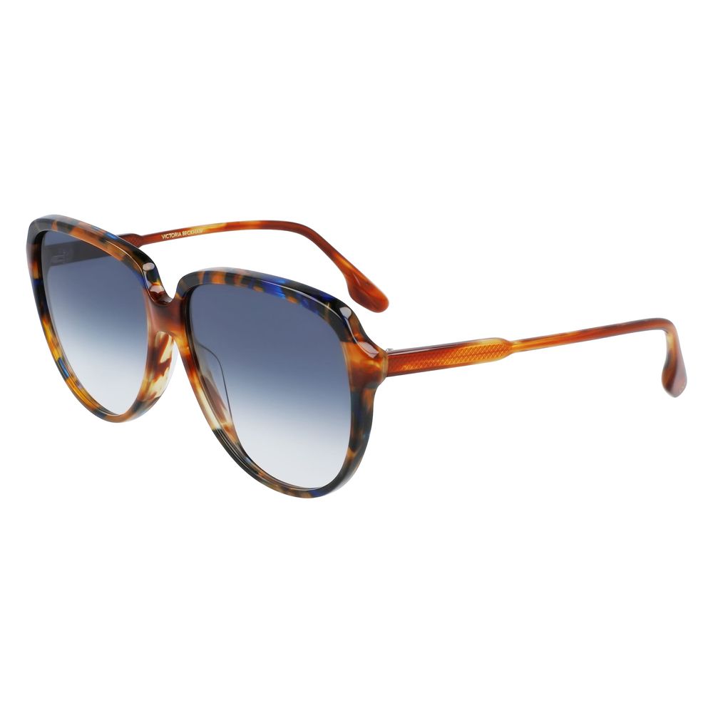 Victoria Beckham Brown Acetate Sunglasses