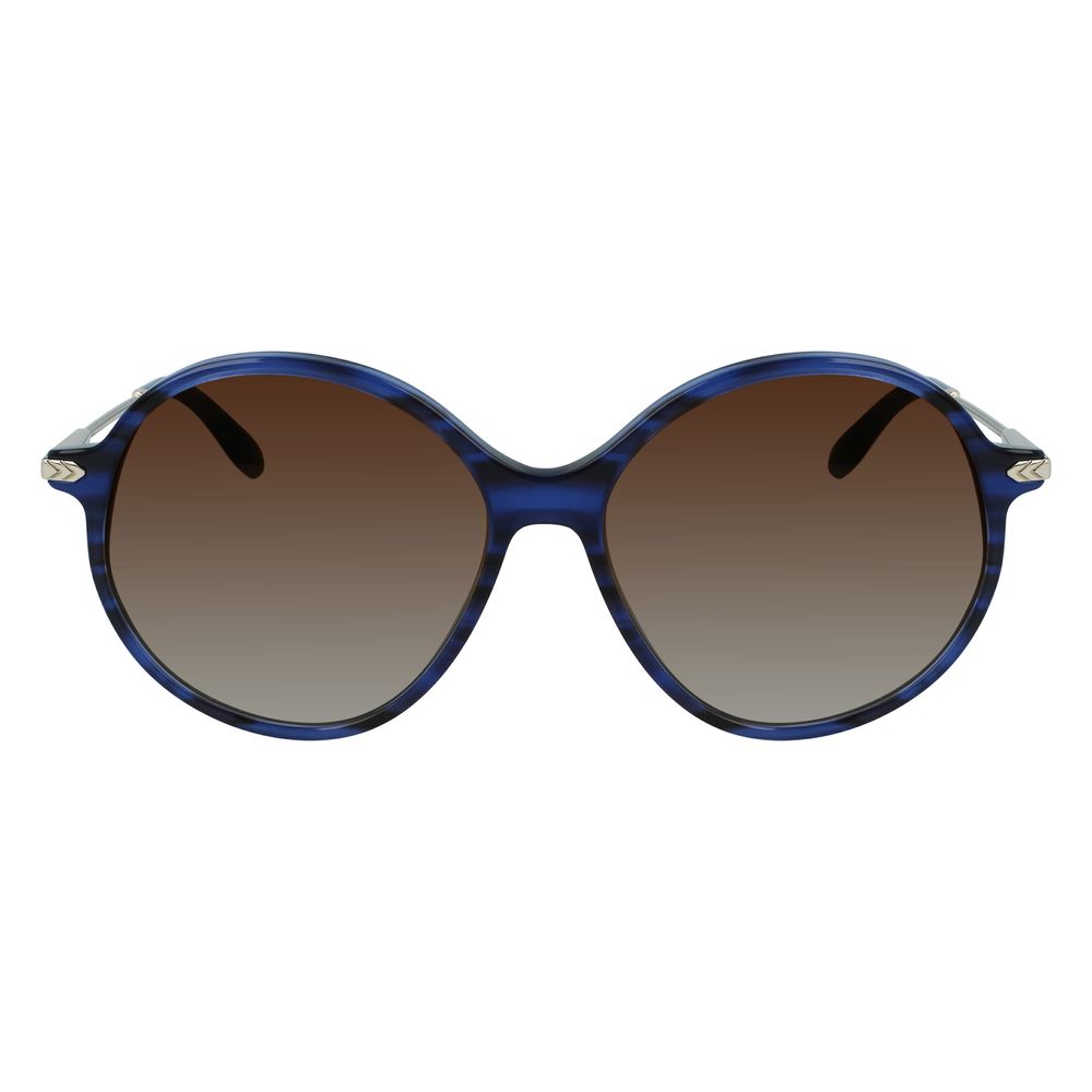 Victoria Beckham Blue Acetate Sunglasses