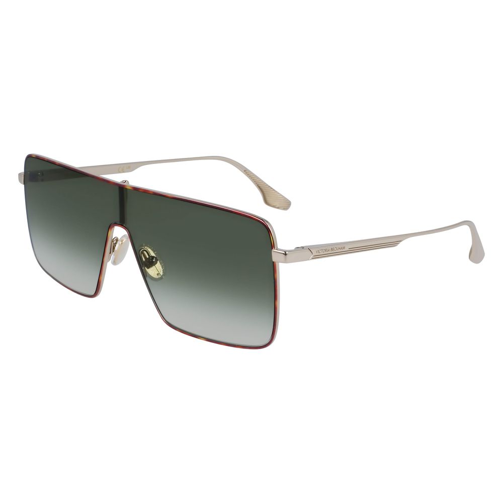 Victoria Beckham Gold Metal Sunglasses