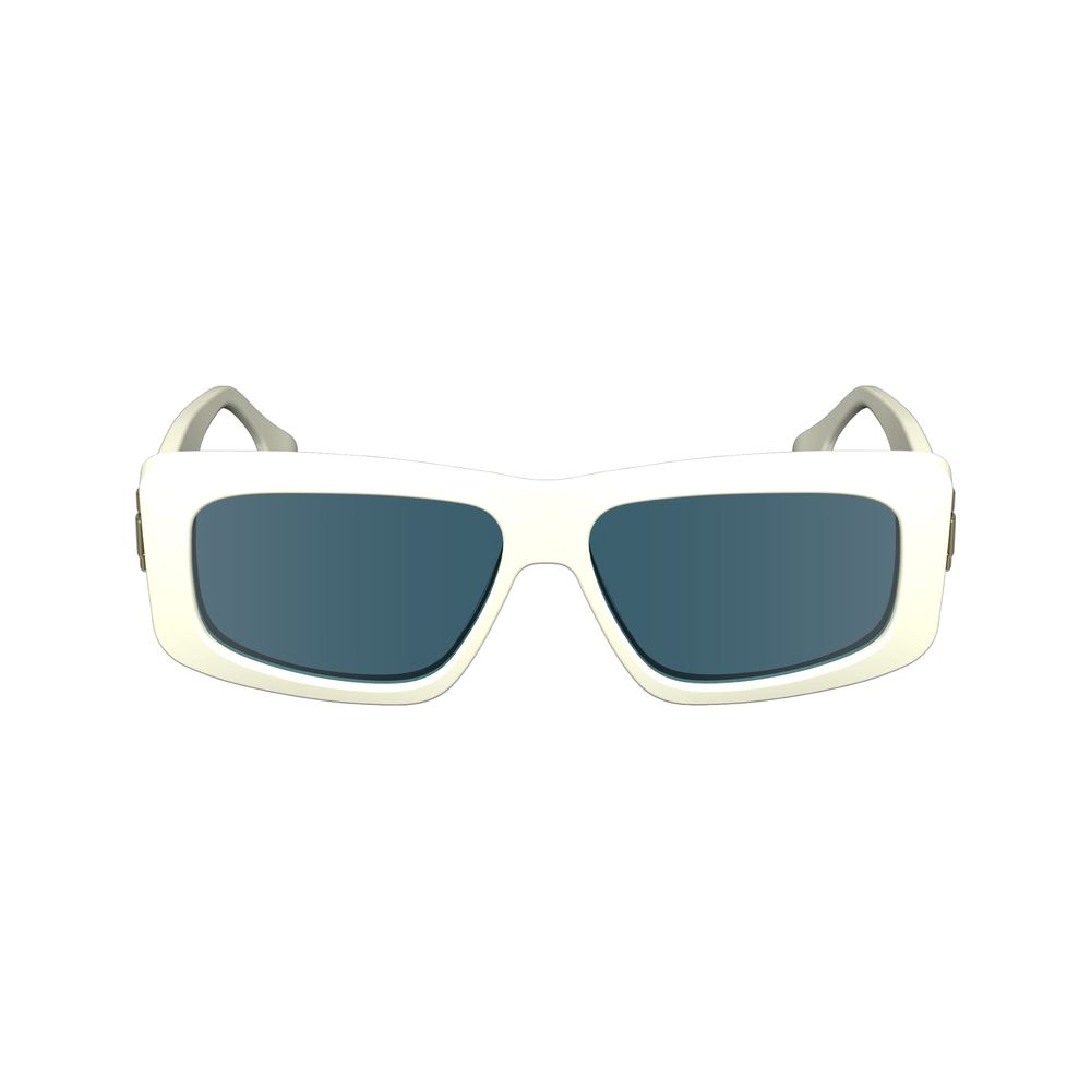 Victoria Beckham White Acetate Sunglasses