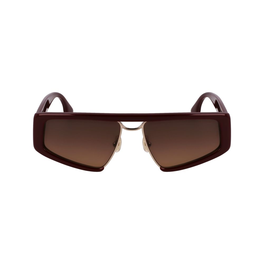 Victoria Beckham Red Metal Sunglasses