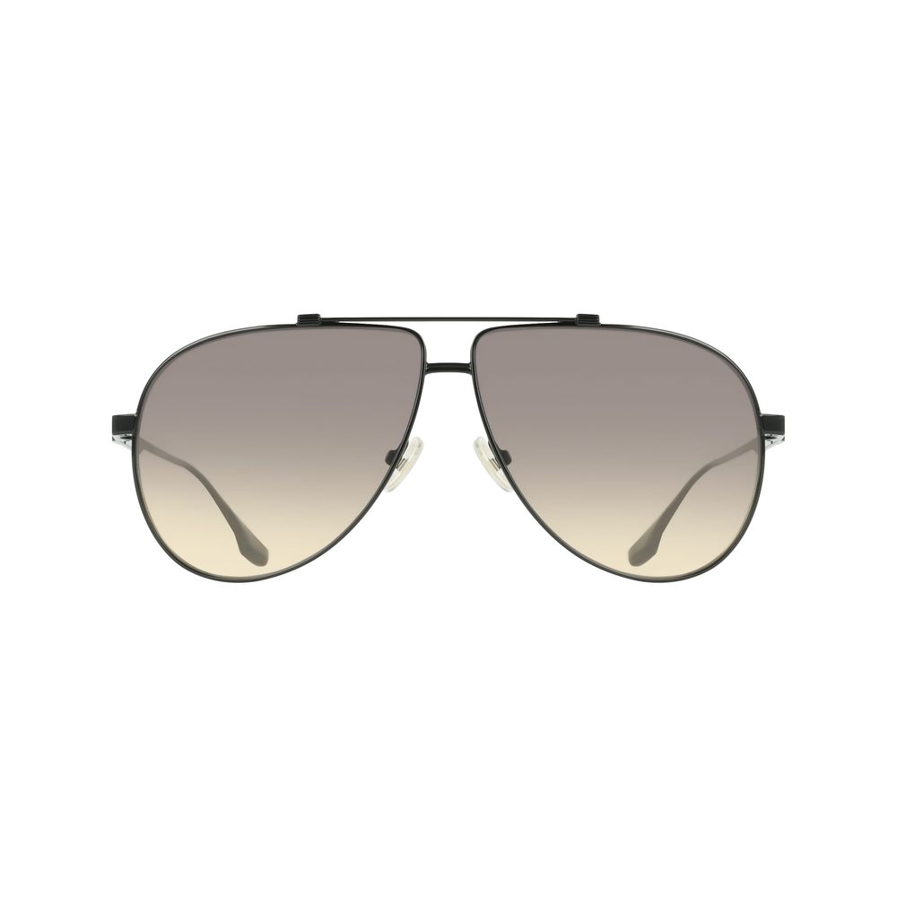 Victoria Beckham Black Metal Sunglasses