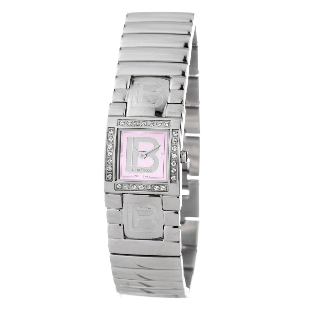 Laura Biagiotti Silver Stainless Steel Dress Watch