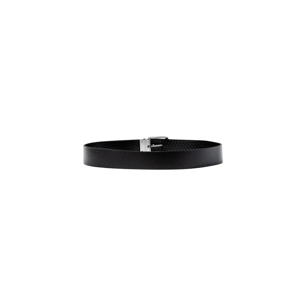 Calvin Klein Gürtel aus schwarzem Leder