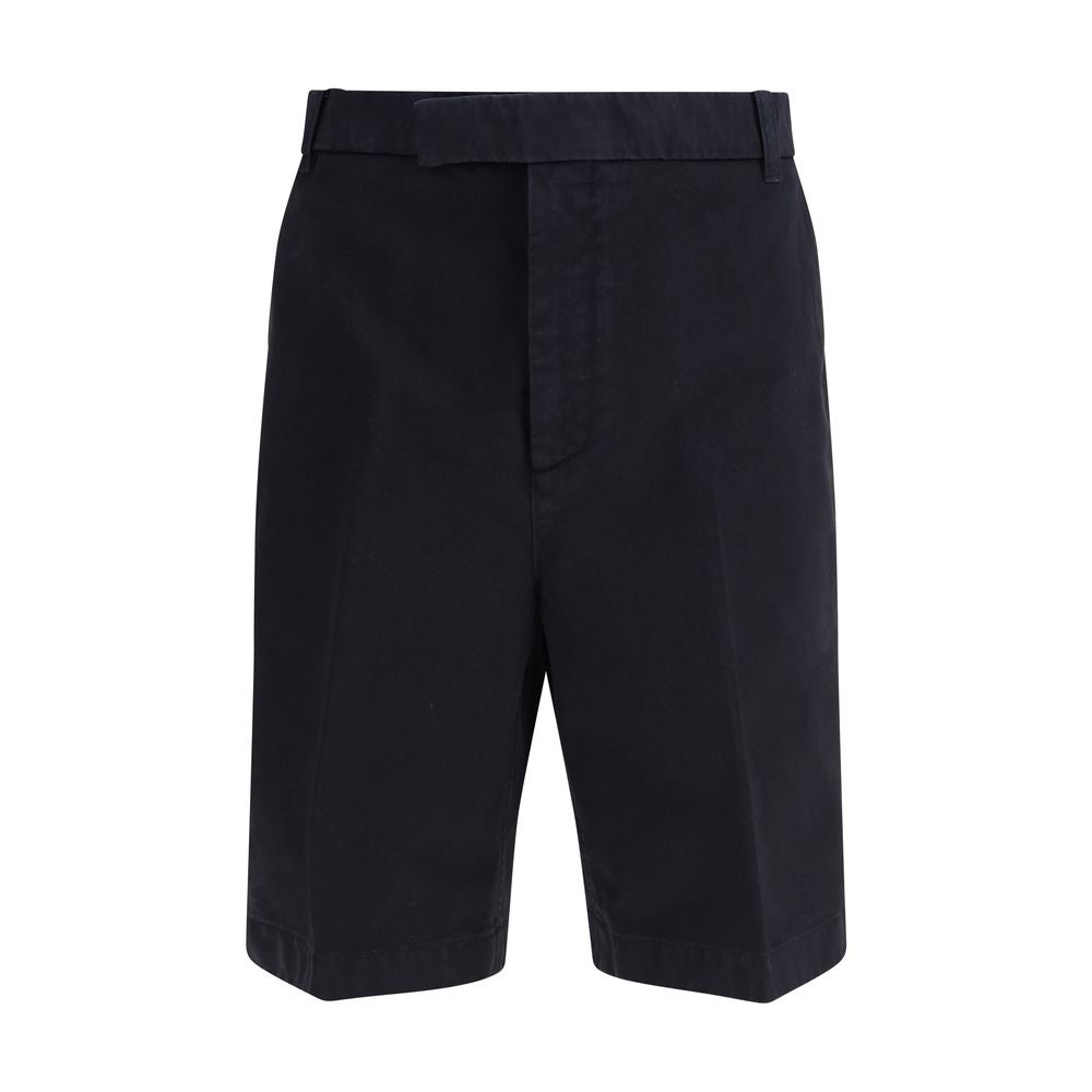 Thom Browne Blue Polyester Bermuda Shorts