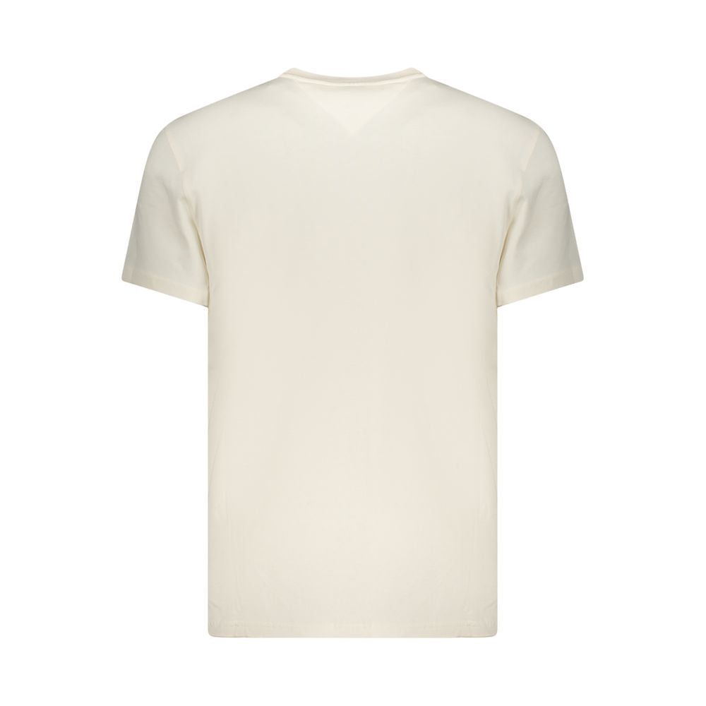 T-shirt en coton blanc pour homme Tommy Hilfiger