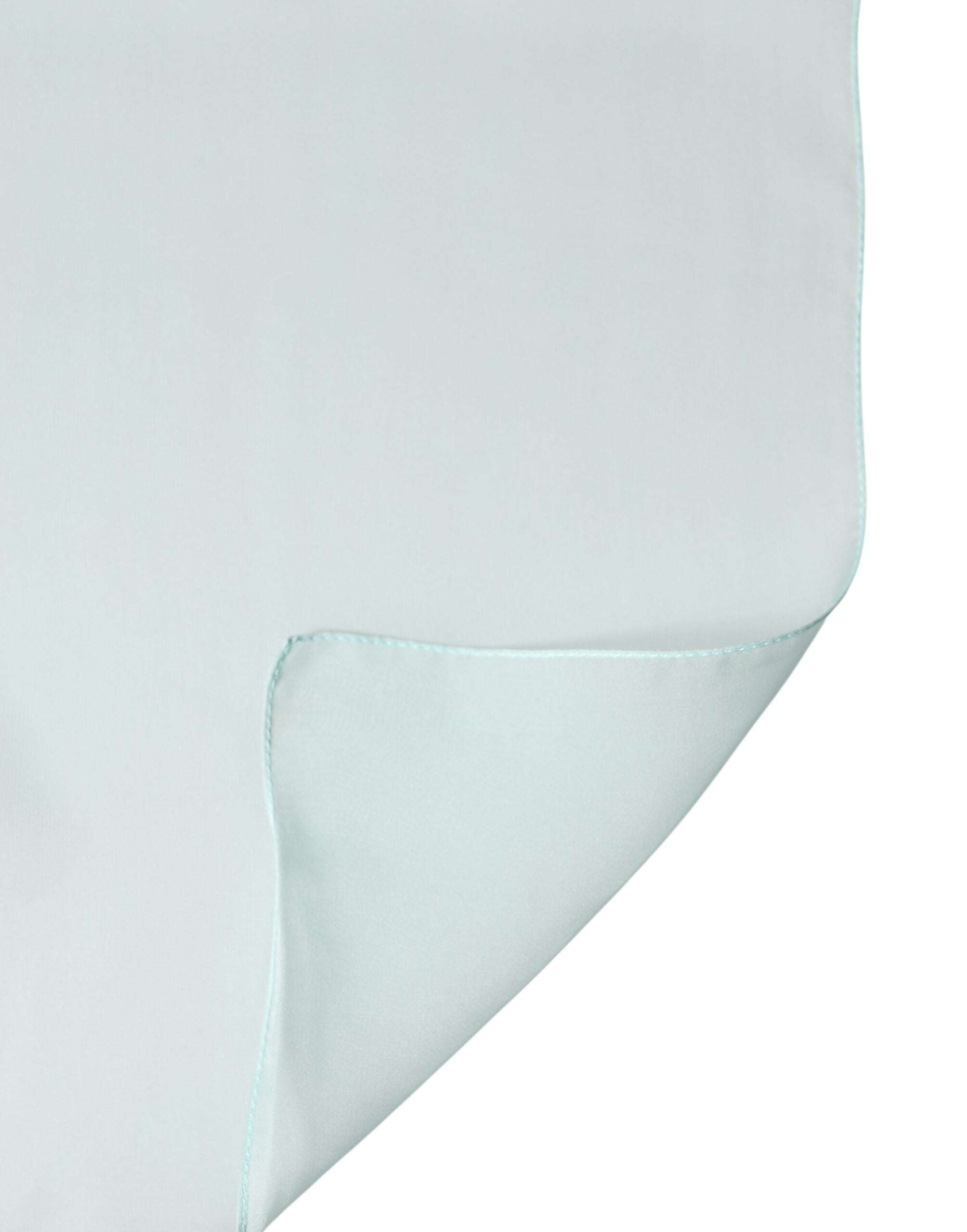 Dolce & Gabbana Light Teal Silk Stole Neck Wrap Shawl Scarf