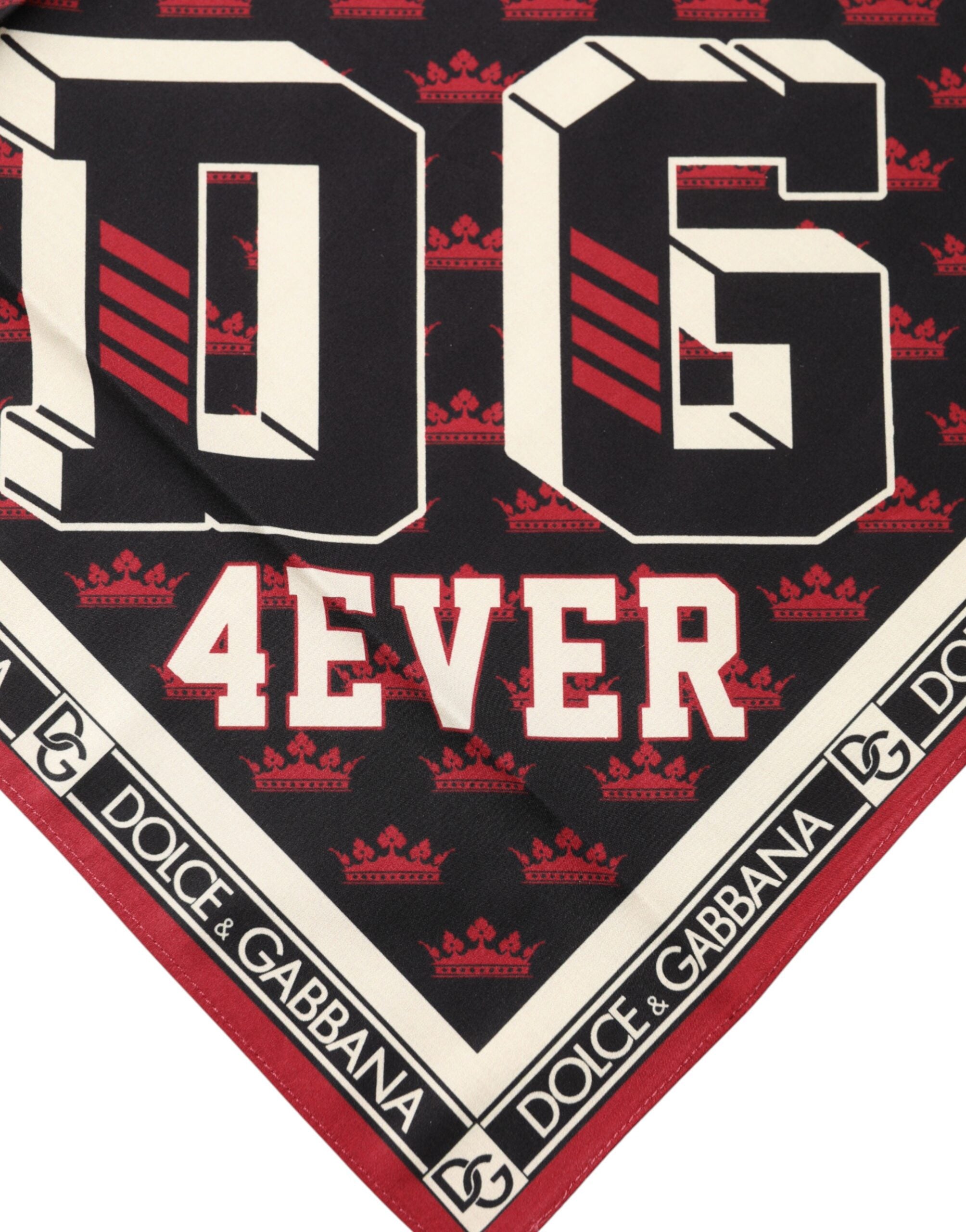 Dolce & Gabbana Multicolor #DGRoyals Square Foulard 50cm x 49.5cm Scarf