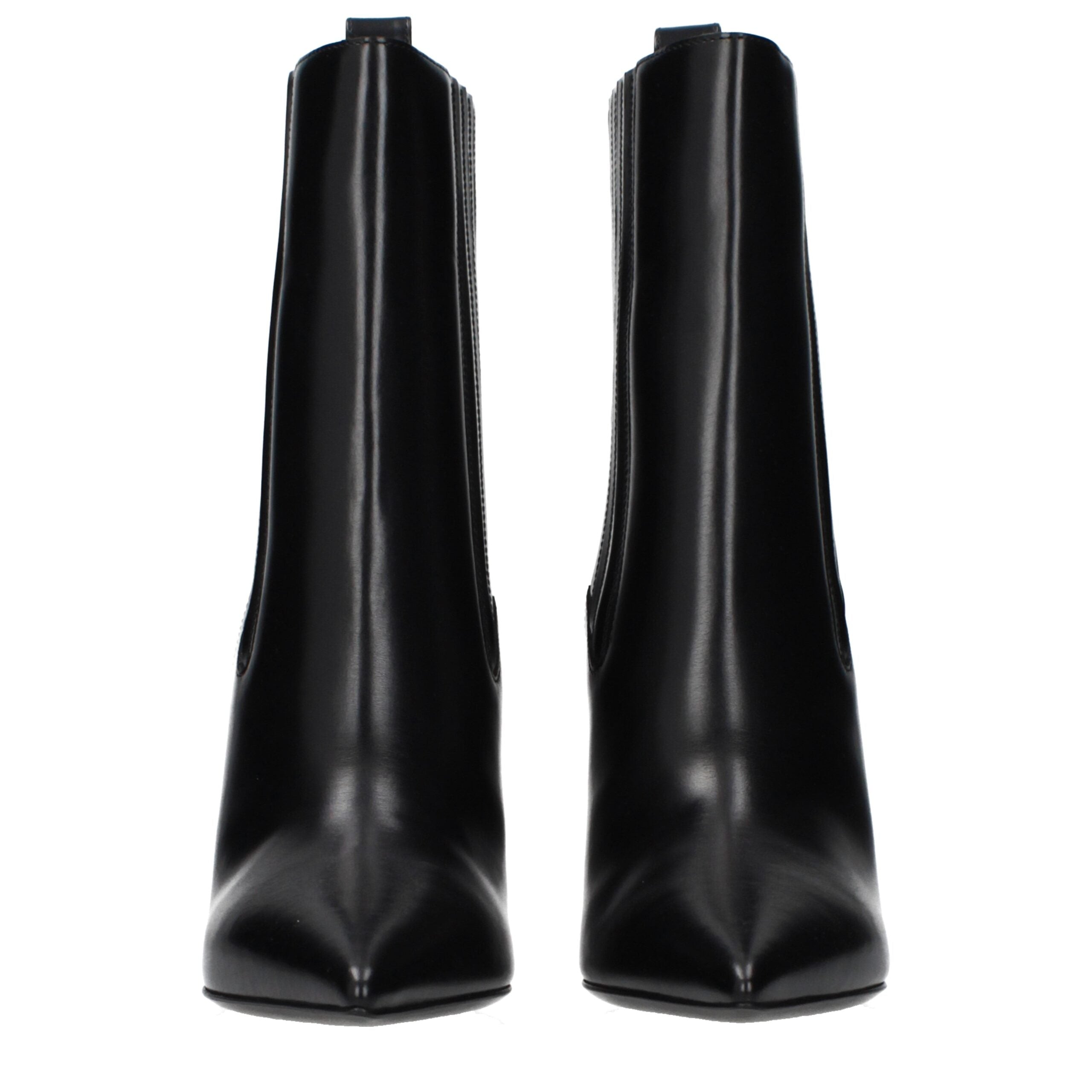 Valentino Garavani Black Leather Ankle Boots