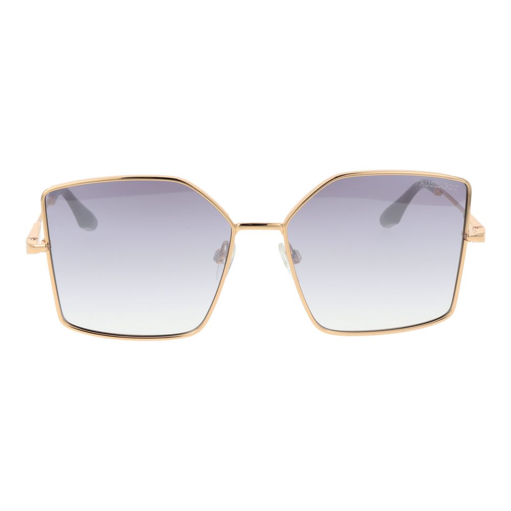 Trussardi Gold Metal Sunglasses