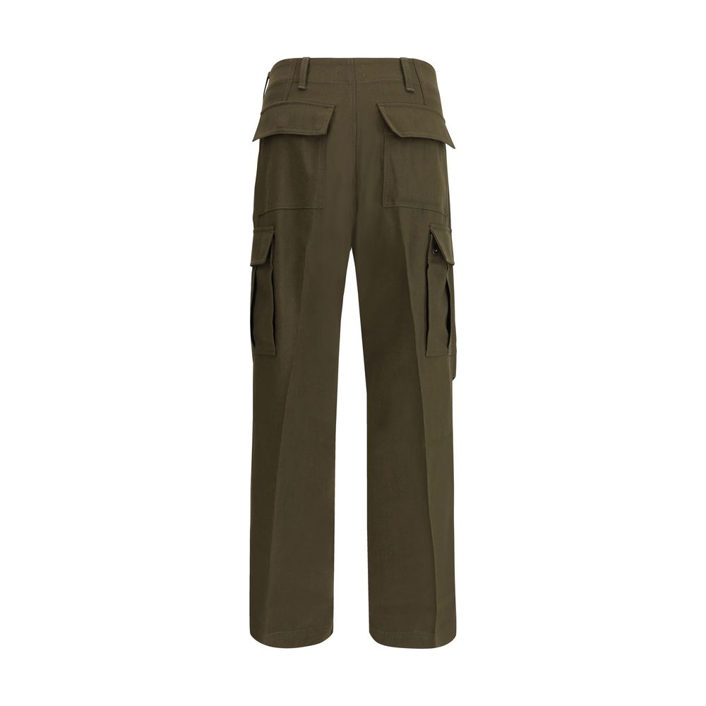 Tom Ford Bicolor Cashmere Cargo Pants